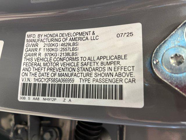 new 2025 Honda Accord Hybrid car, priced at $34,991