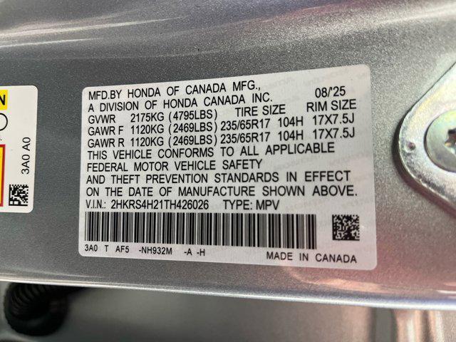 new 2026 Honda CR-V car, priced at $31,491