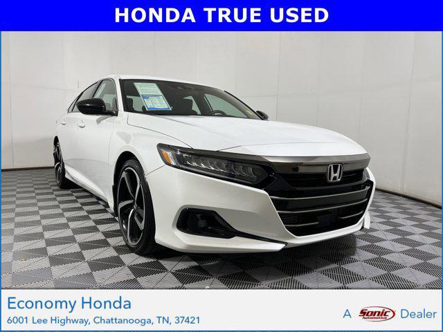 used 2022 Honda Accord car, priced at $21,999