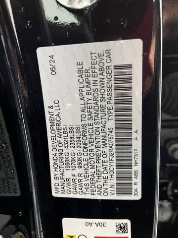 used 2024 Honda Accord car, priced at $25,498