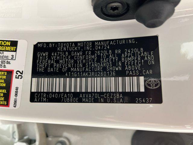 used 2024 Toyota Camry car, priced at $27,999