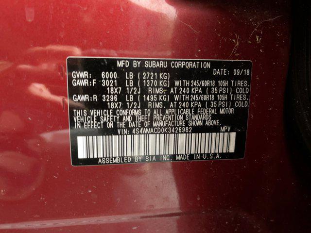 used 2019 Subaru Ascent car, priced at $15,498