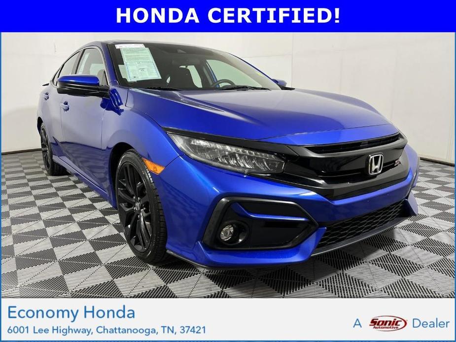 used 2020 Honda Civic Si car, priced at $25,498