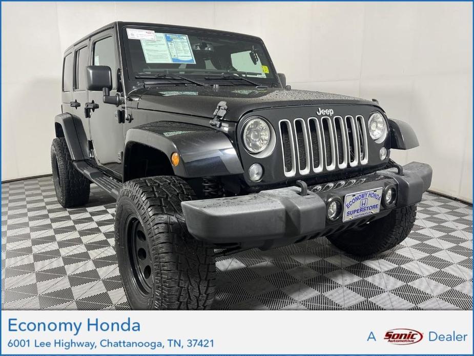 used 2016 Jeep Wrangler Unlimited car, priced at $25,498