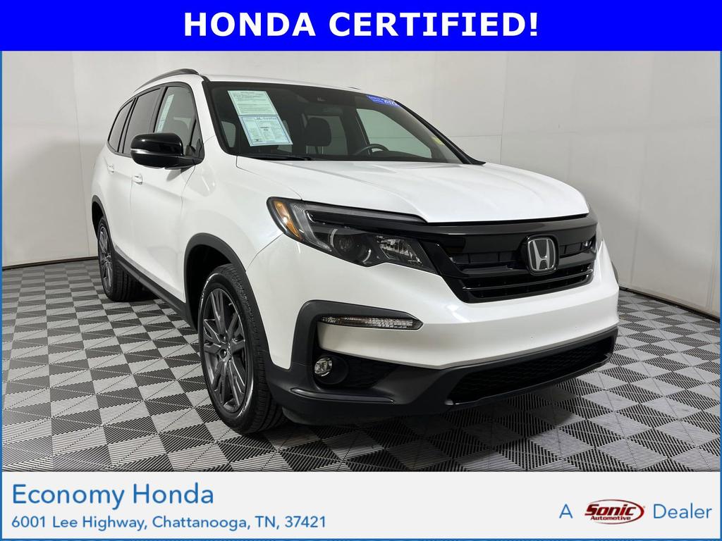 used 2022 Honda Pilot car, priced at $29,999