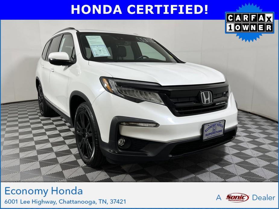 used 2021 Honda Pilot car, priced at $31,997