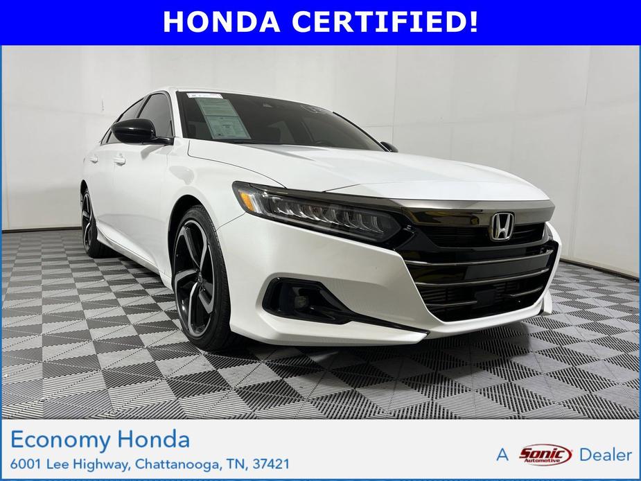 used 2021 Honda Accord car, priced at $23,998