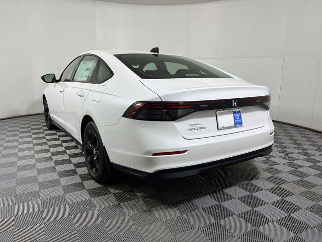 new 2025 Honda Accord car, priced at $29,561