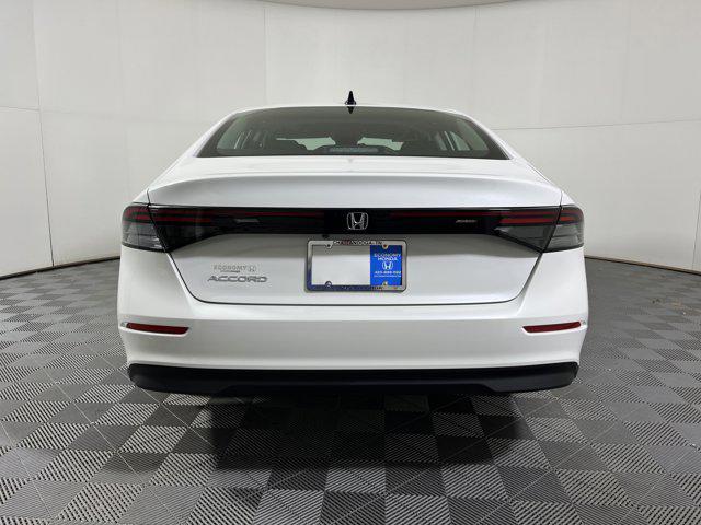 new 2025 Honda Accord car, priced at $30,711