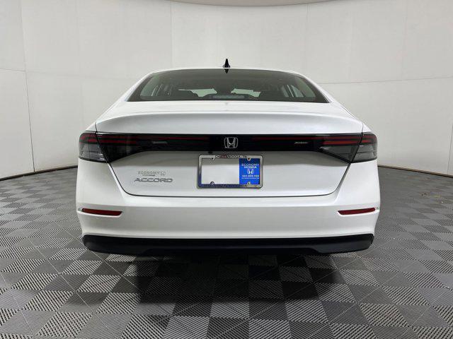 new 2025 Honda Accord car, priced at $29,561