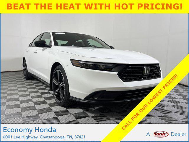new 2025 Honda Accord Hybrid car, priced at $33,662