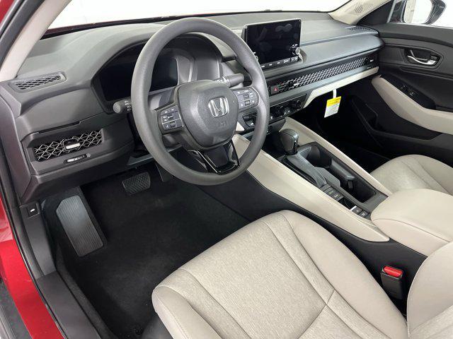 new 2025 Honda Accord car, priced at $30,711