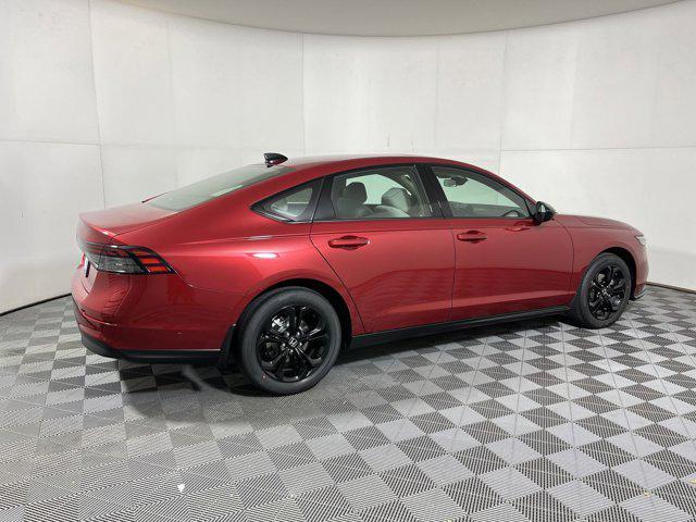 new 2025 Honda Accord car, priced at $29,492