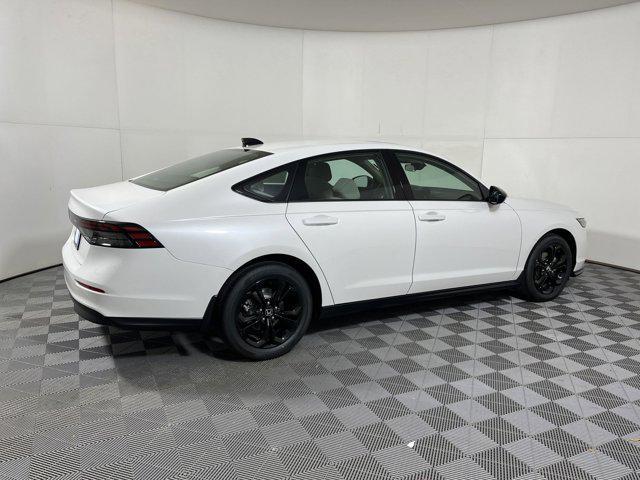 new 2025 Honda Accord car, priced at $29,561