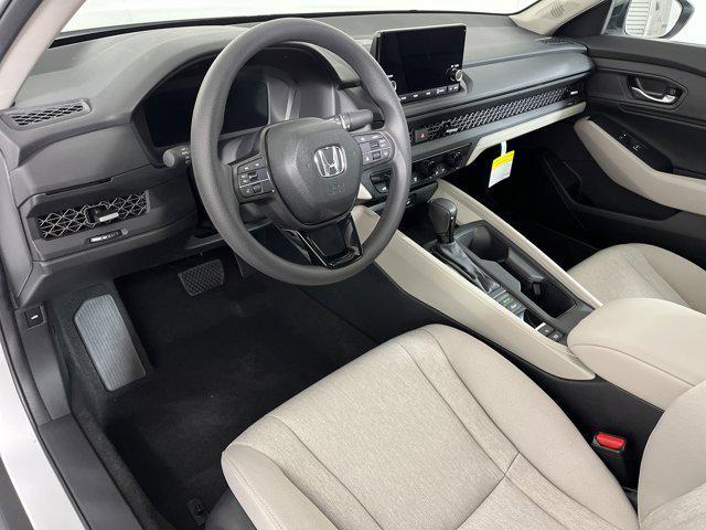 new 2025 Honda Accord car, priced at $30,711