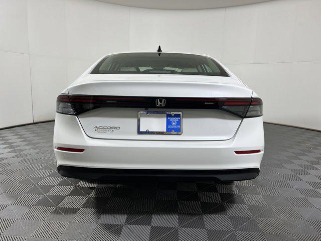 new 2025 Honda Accord car, priced at $30,711