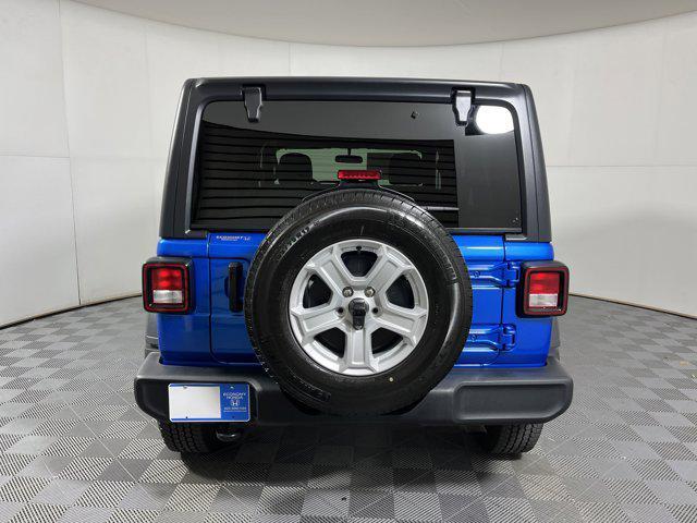 used 2021 Jeep Wrangler Unlimited car, priced at $28,297