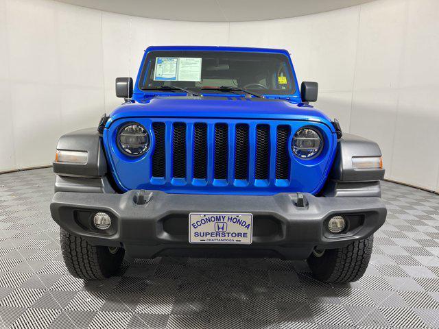 used 2021 Jeep Wrangler Unlimited car, priced at $28,297