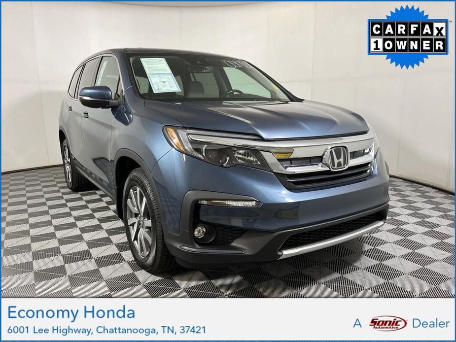 used 2021 Honda Pilot car, priced at $26,499