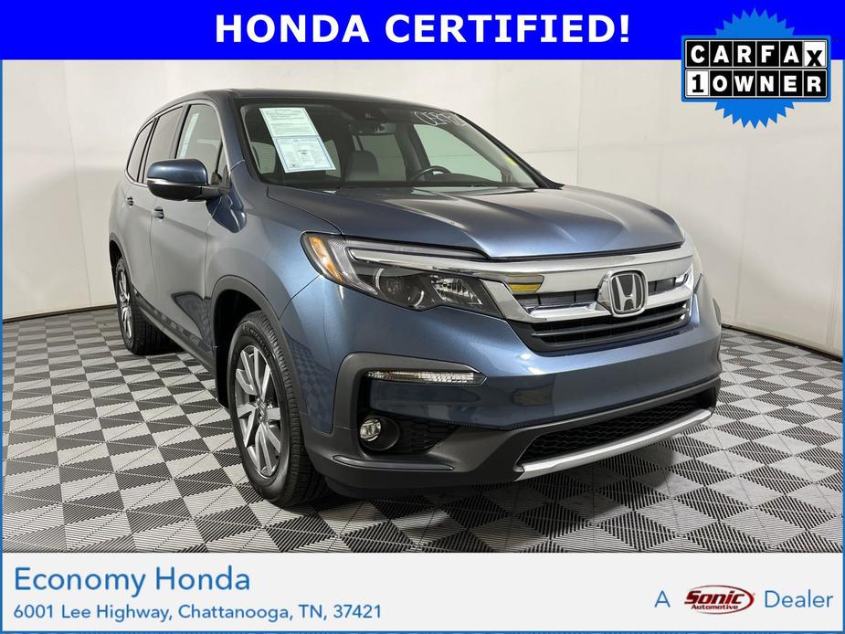 used 2021 Honda Pilot car, priced at $26,499