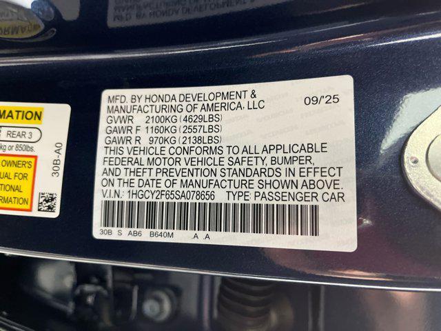 new 2025 Honda Accord Hybrid car, priced at $34,541