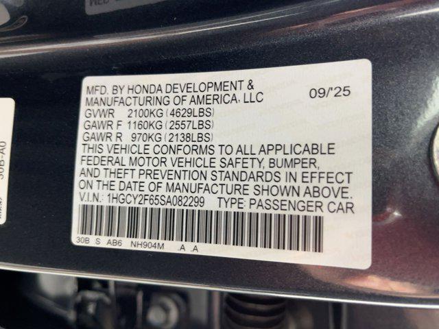 new 2025 Honda Accord Hybrid car, priced at $33,331