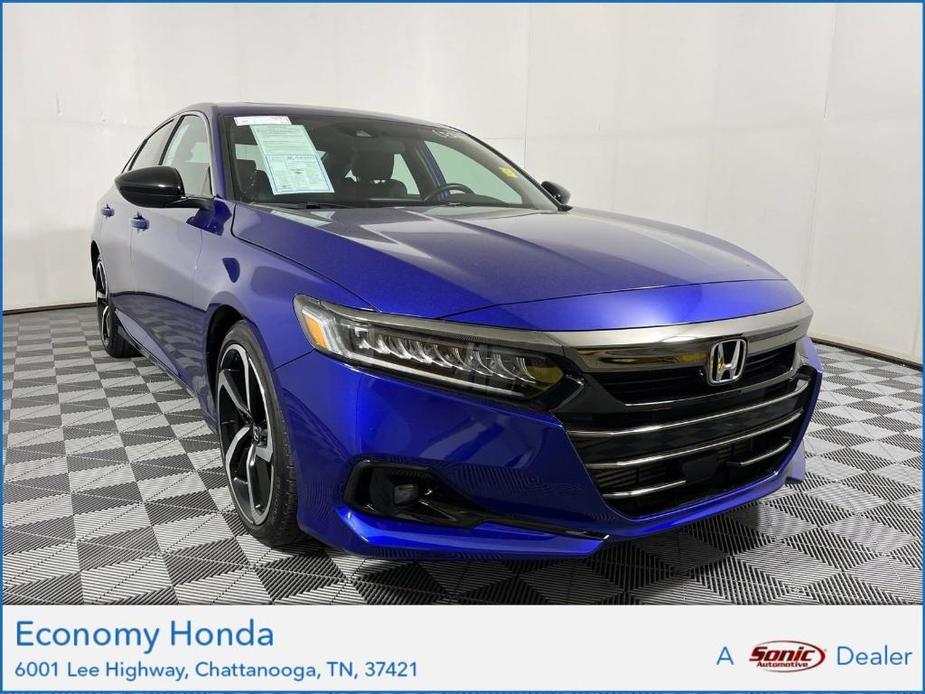 used 2021 Honda Accord car, priced at $28,997