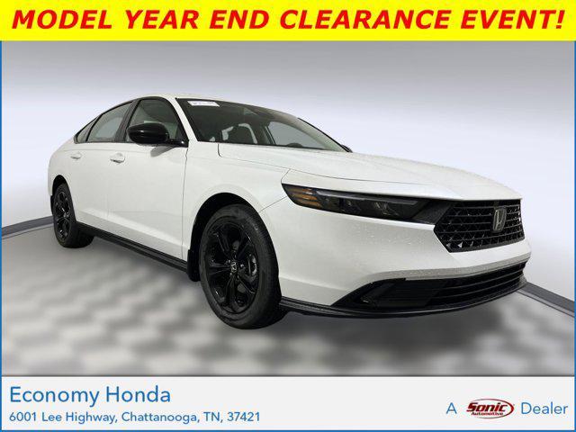 new 2025 Honda Accord car, priced at $28,942