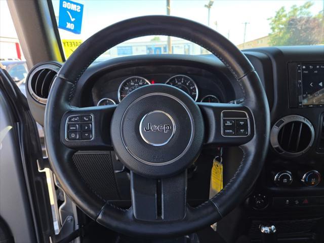 used 2015 Jeep Wrangler Unlimited car, priced at $16,988
