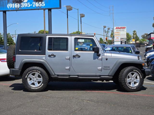 used 2015 Jeep Wrangler Unlimited car, priced at $16,988