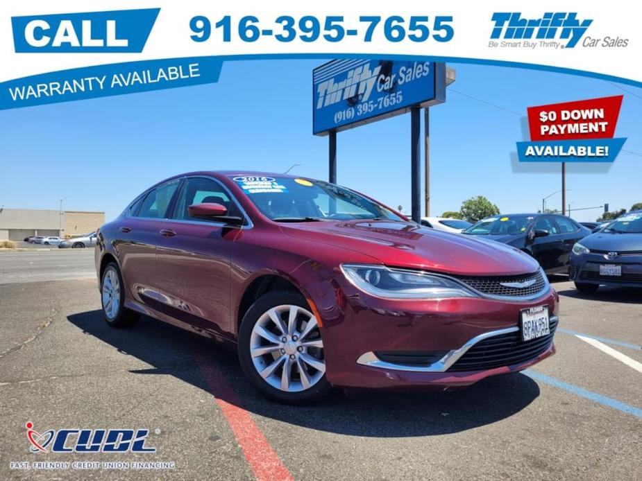 used 2016 Chrysler 200 car, priced at $8,988