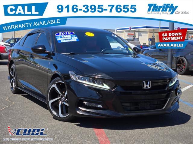 used 2018 Honda Accord car, priced at $13,988