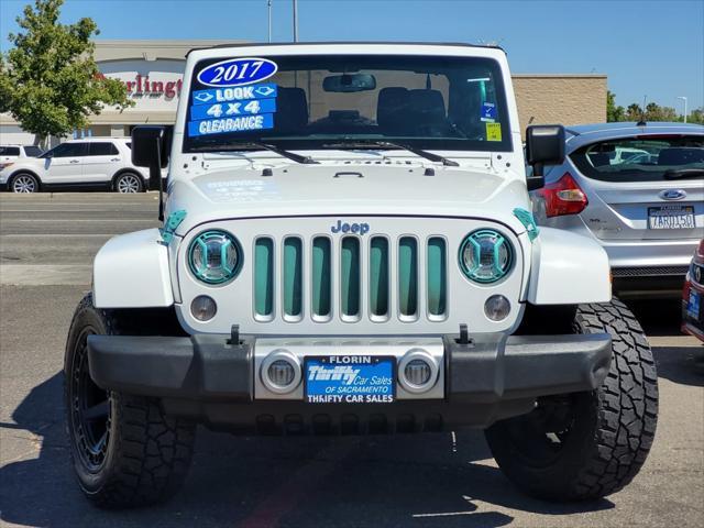 used 2017 Jeep Wrangler car, priced at $17,988