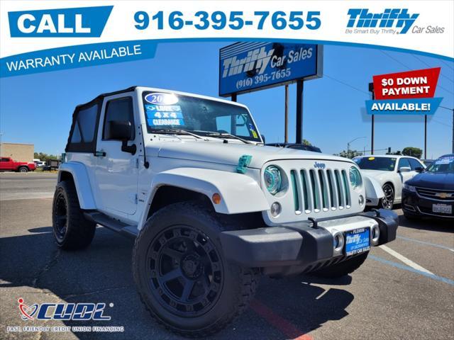 used 2017 Jeep Wrangler car, priced at $17,988