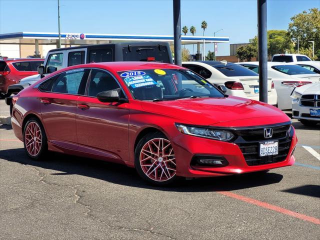 used 2018 Honda Accord car, priced at $15,988