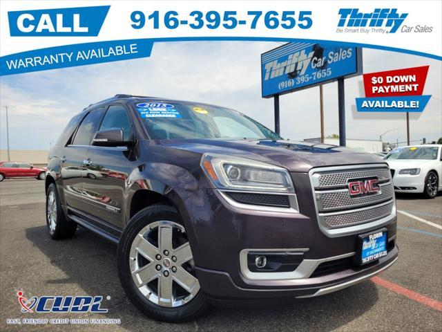 used 2015 GMC Acadia car, priced at $13,988