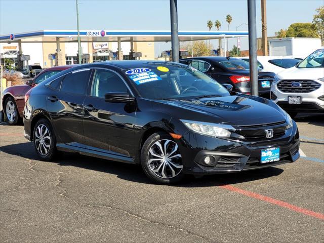 used 2018 Honda Civic car, priced at $11,988