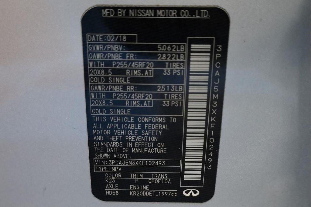 used 2019 INFINITI QX50 car, priced at $18,999