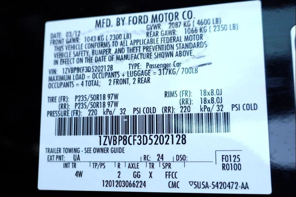 used 2013 Ford Mustang car, priced at $19,999