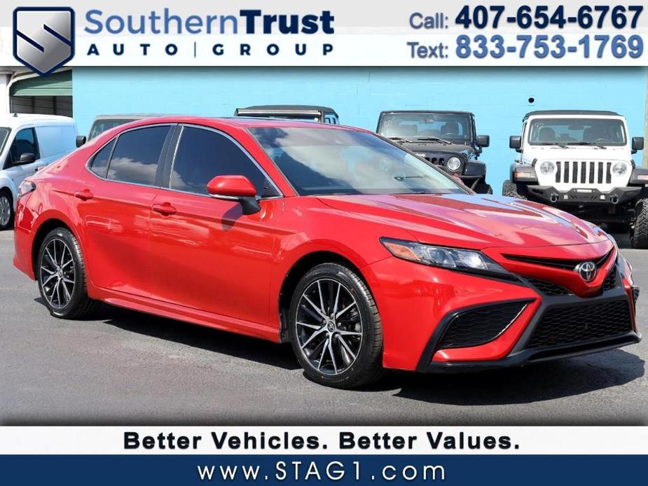 used 2022 Toyota Camry car, priced at $23,999