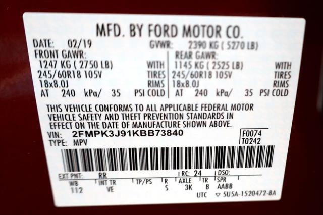 used 2019 Ford Edge car, priced at $15,999