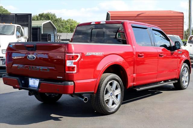 used 2018 Ford F-150 car, priced at $29,999