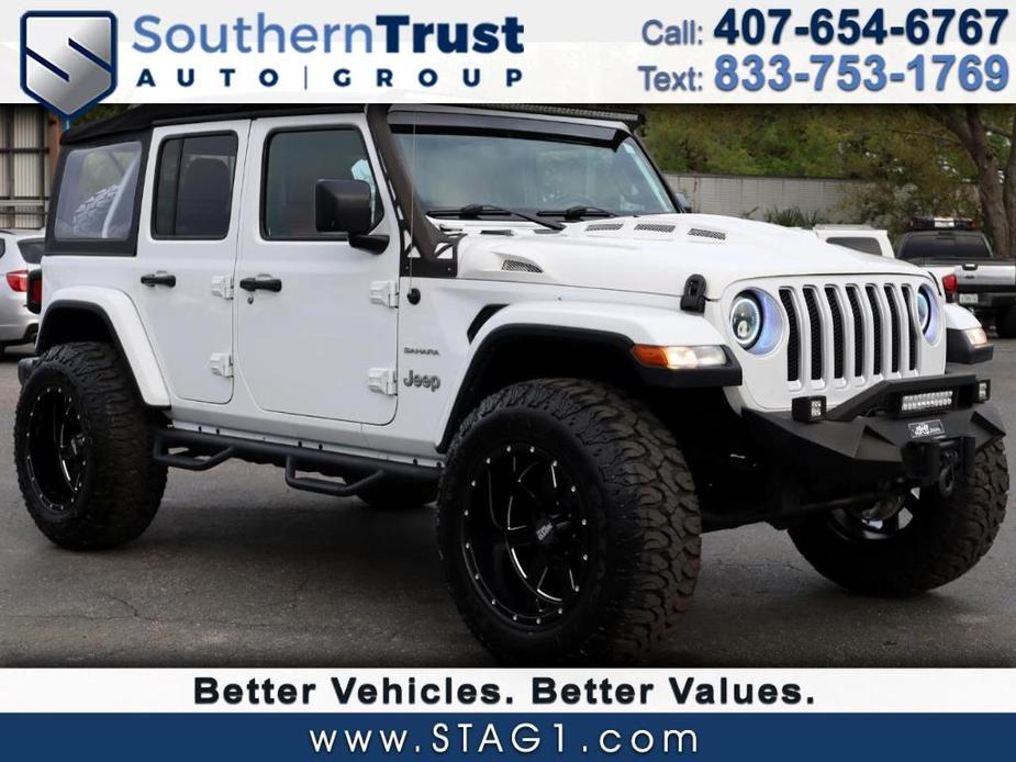 used 2019 Jeep Wrangler Unlimited car, priced at $41,999