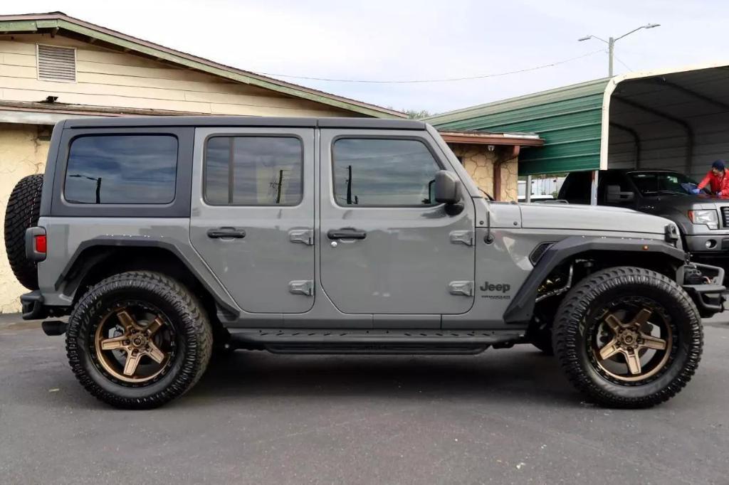 used 2021 Jeep Wrangler Unlimited car, priced at $36,999