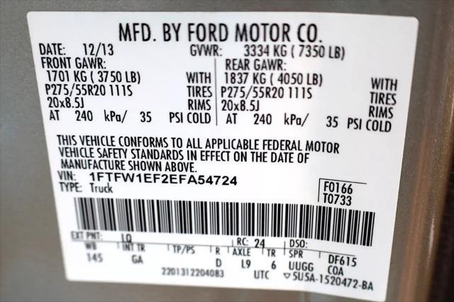 used 2014 Ford F-150 car, priced at $23,999