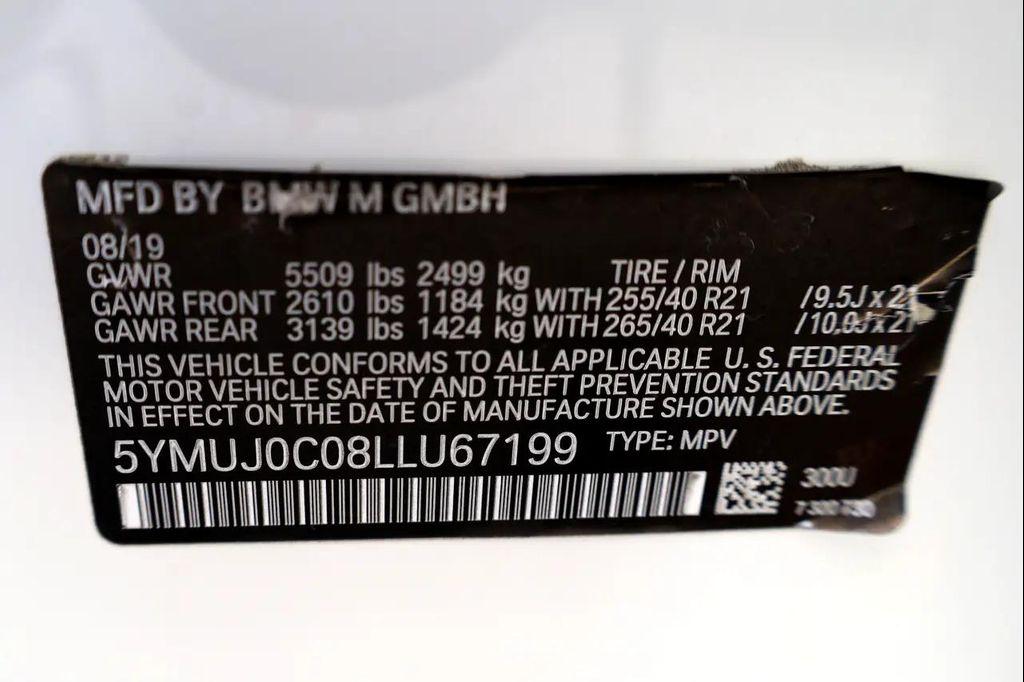 used 2020 BMW X4 M car, priced at $40,999