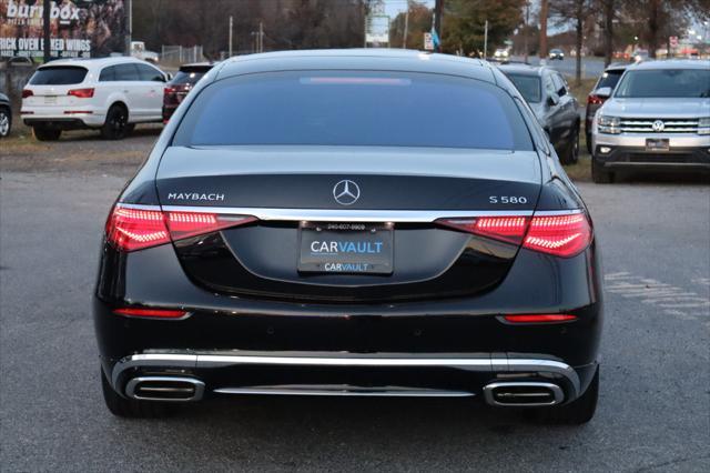 used 2021 Mercedes-Benz Maybach S 580 car, priced at $113,995