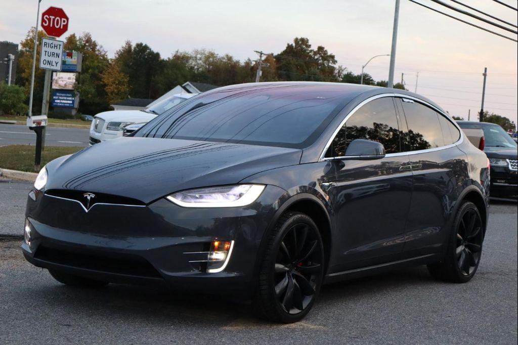 used 2017 Tesla Model X car, priced at $23,995