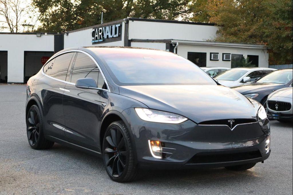 used 2017 Tesla Model X car, priced at $23,995