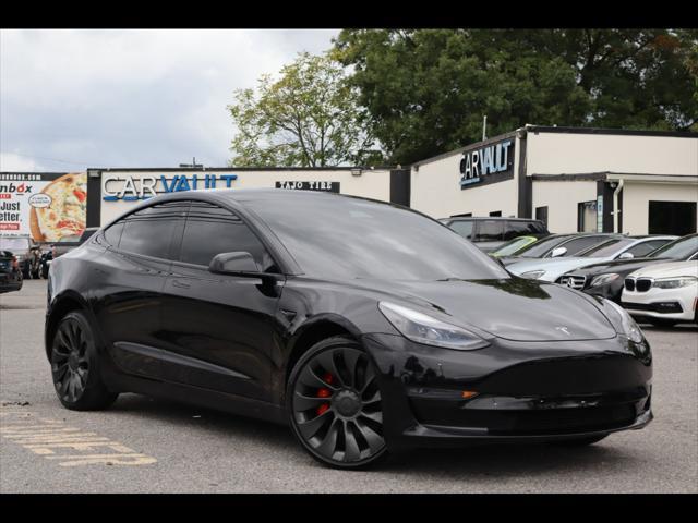 used 2021 Tesla Model 3 car, priced at $26,995